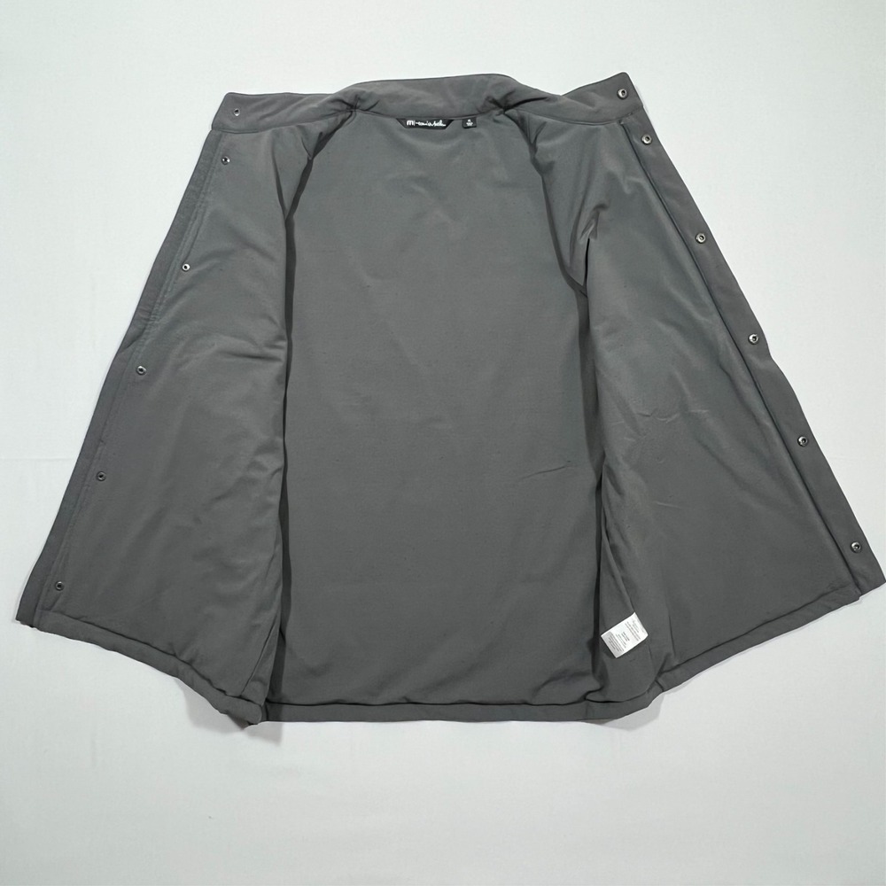 Travis Mathew Vest Snowbody Better‎ Golf Gray Puffer Quilted Outdoors Men's XL - Picture 7 of 13